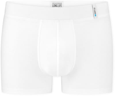 SCHIESSER Long Life Soft boxer (1-pack) - heren short wit