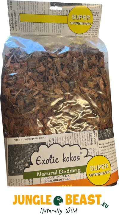 Joris No Smell - Bodembedekking - Exotic Kokos Bedding - 1x 10 liter - papegaaien en kleine zoogdieren
