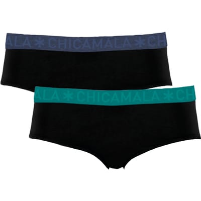 Chicamala – Meisjes Briefs – 2 Pack – Normale Lengte – Onderbroek Meisjes – Kinderkleding – Meisjes Ondergoed – 95% Katoen – Meisjeskleding
