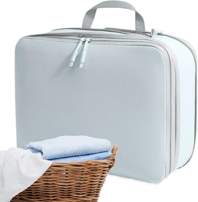 Compressiezak voor reizen - Ruimtebesparende tas - Bagage organiseren - Lichtgewicht waterdicht materiaal - 41 x 31 x 3 cm