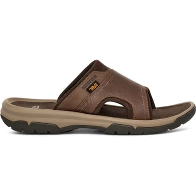 Teva Langdon Slide - heren sandaal - Bruin - maat 39.5 (EU) 6 (UK)