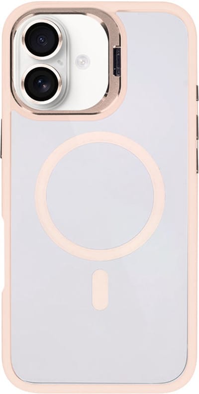 Rixus Classic 03 Case With MagSafe For Apple iPhone 16 Light Pink