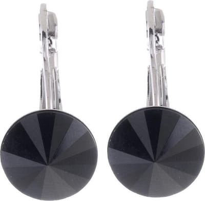 Behave Oorhangers Dames - rond 12 mm diameter - Oorbellen 2.2 cm lang