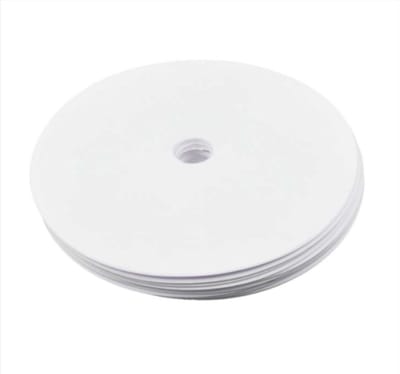 Floormarker set á 10 stuks - Wit - Antislip markeerschijven - Pannenkoeken Sport
