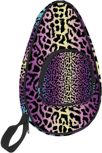 Tafeltennis Bat Cover - Pingpong Paddle Tas - Bescherming Rackets - Ruimte voor 5 Ballen