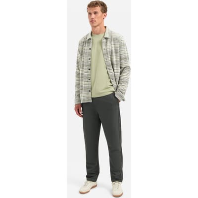 No Excess T-shirt Crewneck Peached Light Moss Maat: L | Basic T-Shirts Outlet | Heren | Groen