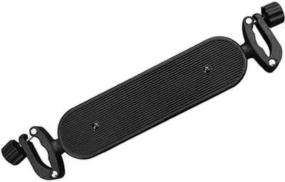 Kinderwagen Voetsteun - Meerijdplank Accessoire - Comfortabel Reizen - Verstelbare Lengte - 40 cm - Zwart