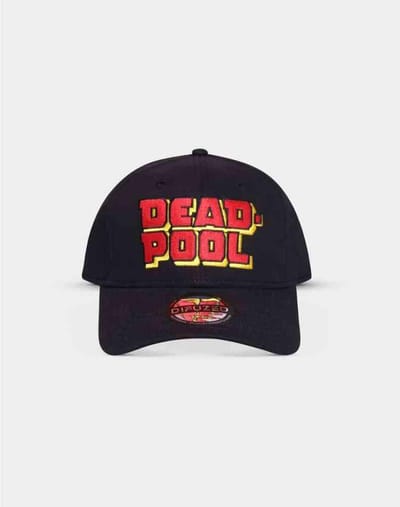 Marvel Deadpool Snapback Pet Big Letters Zwart
