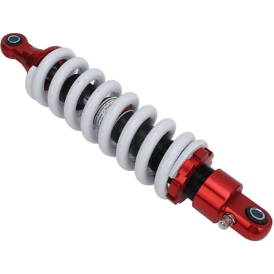 325mm Schokdemper Verstelbare Demping 1000LBS Draagvermogen Schokdemper voor 90‑250cc Motorfiets Crossmotor white
