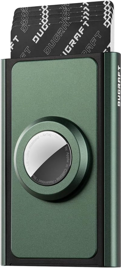 Kaarthouder - Portemonnee kaarten - Kaarten organiseren - Snelle toegang - 10 cm - Groen