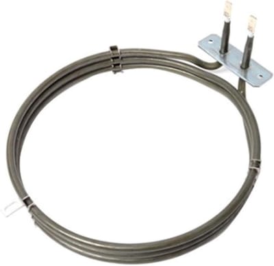 Verwarmingselement - Ovenonderdeel - Oven Reparatie - 2300 Watt Vermogen - 215mm Hoogte - Metaal