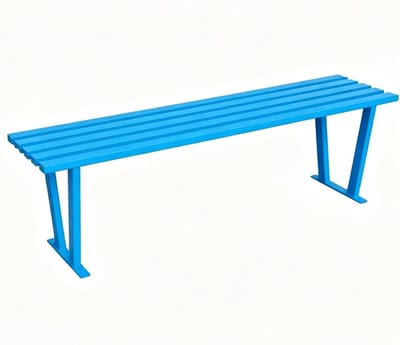 Metalen Tuinbank - Buitenbank Stoer - Ontspannen Buiten Zitten - Versterkte Stabiele Poten - 120 x 40 x 45 cm