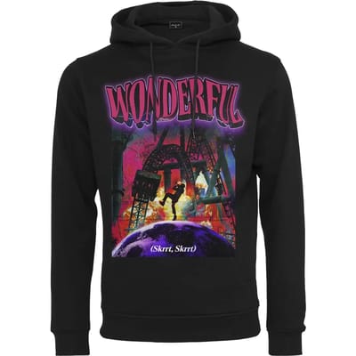 Mister Tee - Wonderful Hoodie/trui - S - Zwart