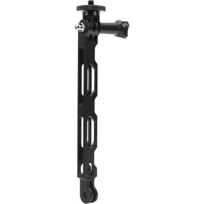 Support d'extension pour caméra d'action Alliage d'aluminium Bras d'extension pour caméra de sport GoPro black