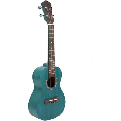 Ukulélé Matériau Acajou Traitement Mat Corde Carbone Instrument à Cordes pour Débutant 26 pouces Vert
