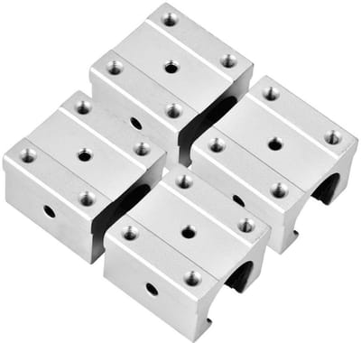 Set van 4 Aluminium Lineaire Lager Sliders 16mm voor CNC Router Onderdelen - Precisie, Duurzaam, Efficiënt