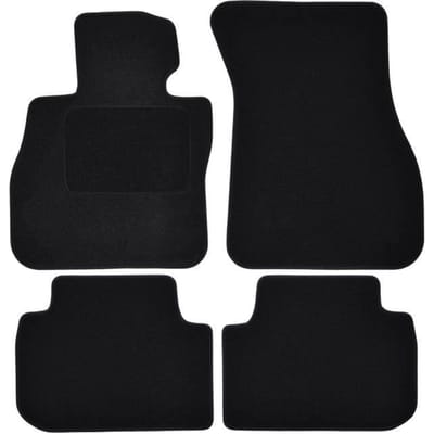 Tapis de sol - BMW - 1 F40 - Velours noir - 4 pièces - Ajustement précis