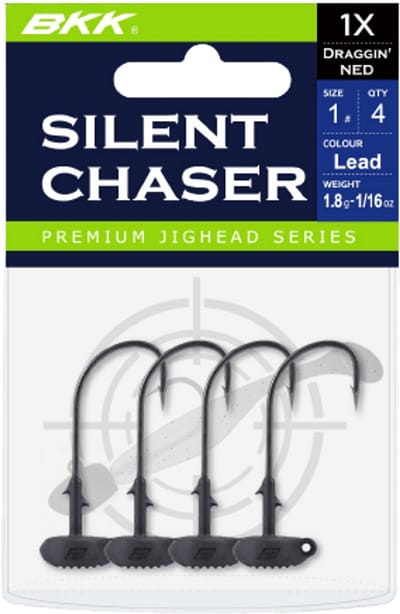 BKK Silent Chaser-Draggin Ned Jighead 1.8g / #1/0