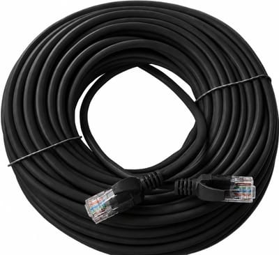 NexCable Premium Internetkabel 10 meter - CAT6 UTP Ethernet kabel RJ45 - Patchkabel LAN Cable Netwerkkabel - Zwart