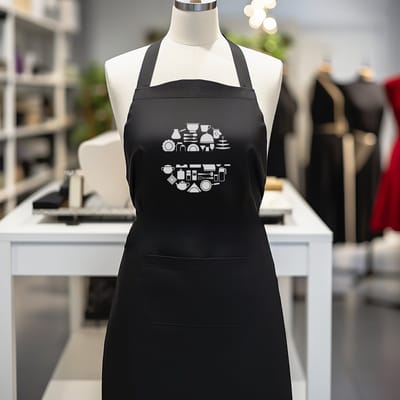 Verstelbaar kookschort, unisex, met 2 Zakken Vloeistof Druppel Waterbestendig Koken Keuken Restaurant Bar Schilderen BBQSchort, voor diverse doeleinden, Zwart Schorten Koksschort Unisex Schorten voor Vrouwen en mannen , kitchen split (9)