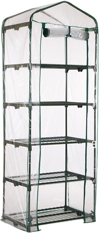 Kas Cover - Plant Beschermhoes - Tuinieren Planten - Met Rits - 5 Tier - Transparant