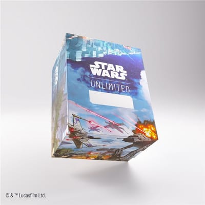 Star Wars Unlimited Twin Suns Soft Crate Battle of Scarif - Deckbox - Tokenbox - voor Star Wars Unlimited - Gamegenic