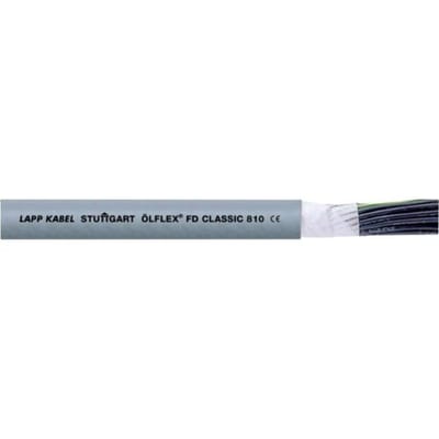 LAPP 26153/100 Geleiderkettingkabel ÖLFLEX® FD CLASSIC 810 7 G 1.5 mm² Grijs 100 m