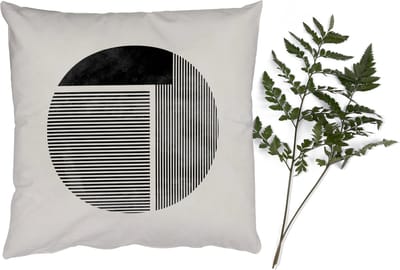 Sierkussens - Kussentjes Woonkamer - 40x40 cm - Minimalisme - Cirkel - Design