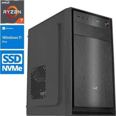ScreenON - Ryzen 7 - 1TB NVMe SSD - 32GB RAM - GTX 1660 - OfficePC.ALR10341 + WiFi & Bluetooth