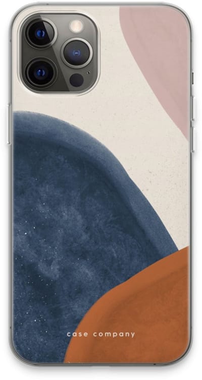 Case Company® - Hoesje geschikt voor iPhone 13 Pro Max hoesje - Geo #1 - Soft Cover Telefoonhoesje - Bescherming aan alle Kanten en Schermrand