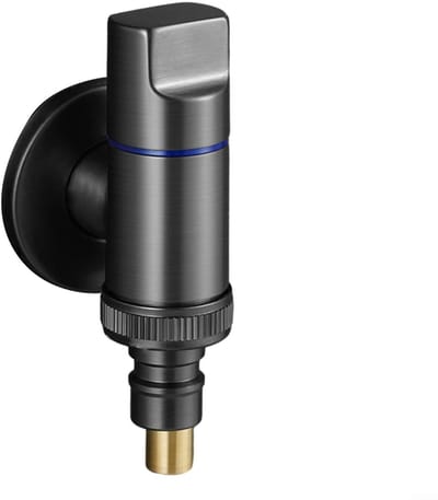NTH products- Wasmachinekraan Hoogwaardig Messing - Waterstop - Hoekklep - Ruimtebesparend Ontwerp - Eenvoudig te Gebruiken - Duurzaam Materiaal - Waterkraan