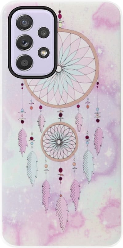 ADEL Siliconen Back Cover Softcase Hoesje Geschikt voor Samsung Galaxy A33 - Dromenvanger Kleur