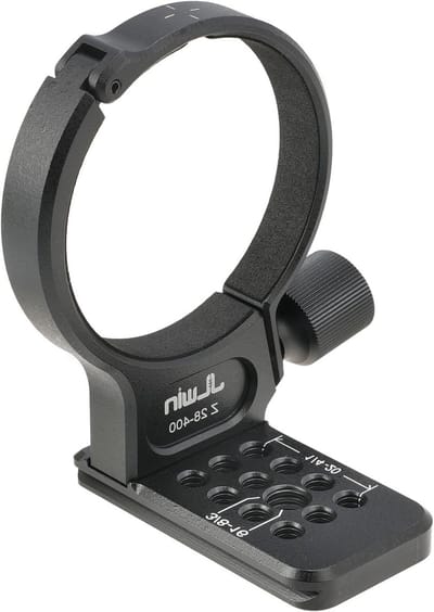 Metalen Tripod Houder Ring voor Nikon NIKKOR Z 28-400mm f/4-8 VR Lens - Arca Swiss Quick Release, 70mm, Geschikt voor Fotografie en Videografie