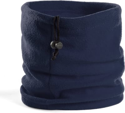 Jumada's Nekwarmer - donkerblauw - fleece - verstelbaar - colsjaal voor volwassenen