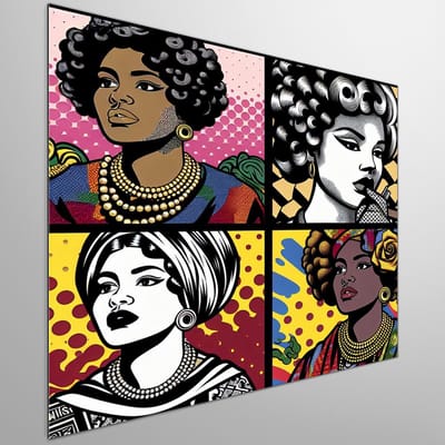 Kunstprint | Wanddecoratie | Dibond | 40 × 40 cm