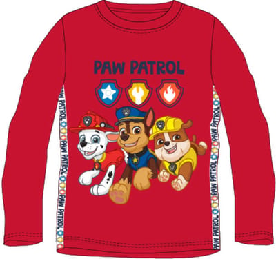 PAW Patrol Shirt - Rood - Katoen - Maat 128