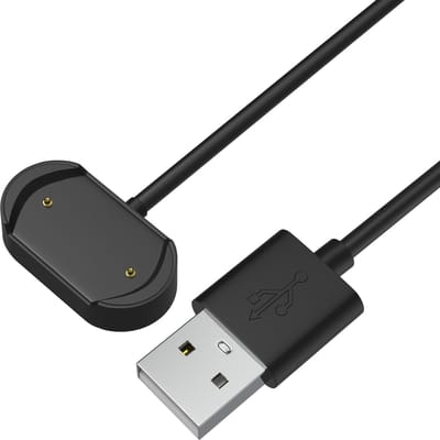 Compatibel met Amazfit GTR 4 / Amazfit GTR 3 / Amazfit T-Rex 2 connected horloge. 1 kabellengte Zwart lengte 1 m
