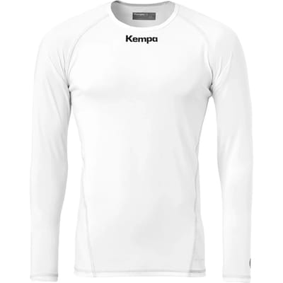 Kempa Attitude LS  Sportshirt performance - Maat 116  - Unisex - wit
