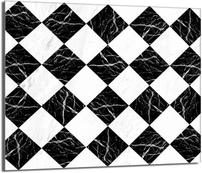TMK ArtDeko Mozaiek - Snijplank - 60x52 - Veiligheidsglas - Veelzijdig Gebruik