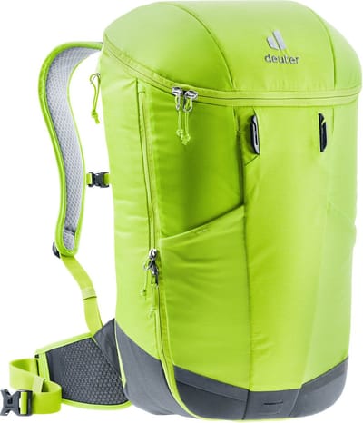 deuter Vrije tijd rugzak Rugzak met laptopvak Rotsoord 25 + 5 Citrus - Graphite Lichtgroen
