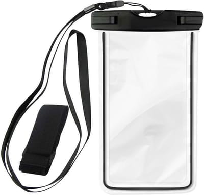 Waterdichte Telefoonhoesje met Koord en Airbag - Drijvend - IPX8 tot 30 Meter Waterproof - Universeel