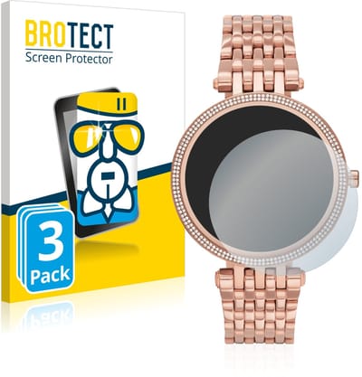 Screenprotector 3 Stuks voor Michael Kors Access Darci Gen 5E Beschermglas transparant