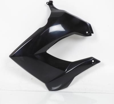 Linkerschep p2r voor derbi 50 senda motorfiets 1994 tot 2010 glanzend zwart nieuw