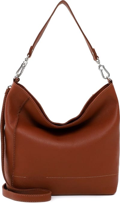 SURI FREY Schoudertas Misty Hobo Bag Cognac Terracotta