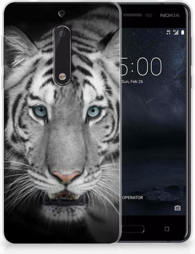 Nokia 5 TPU Hoesje Tijger