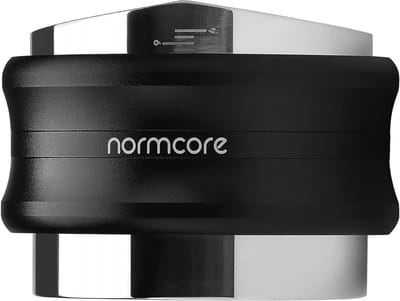 2-in-1 koffiedistributeur en stamper voor espresso, past op 58 mm portafilter