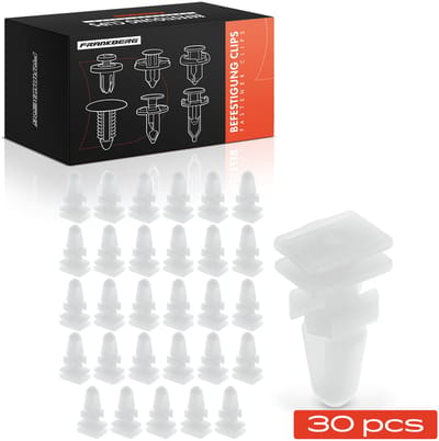 Frankberg 30x Bevestigingsclips voor BMW E46 E36 E34 E39 E32 E38