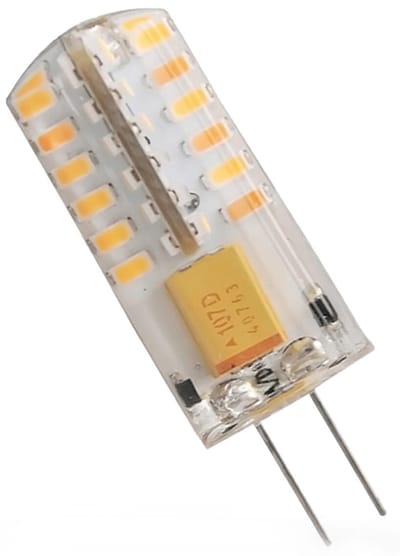 Spectrum LED Insteeklampje G4 2W - 12V - 165 Lumen - 3000K Warm wit - Gezellig licht - Energiezuinig