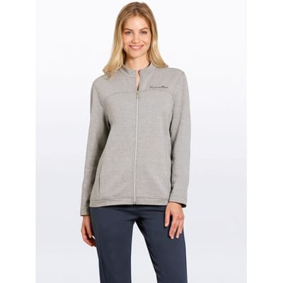 Dames homewear jasje Hajo grijs - Grijs - Maat - 38