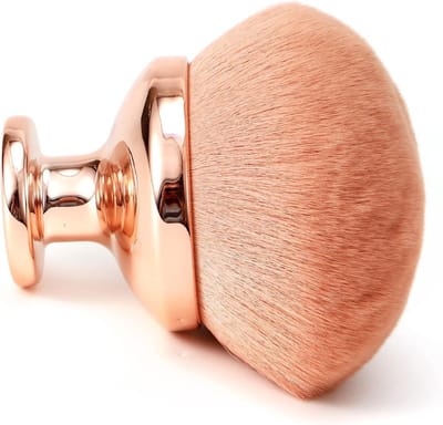 Grote Kabuki Kwast voor Zelfbruiner, Zachte Haren Make-up Applicator voor Gezicht, Benen en Rug, Ideaal voor een Egale Brengtechniek